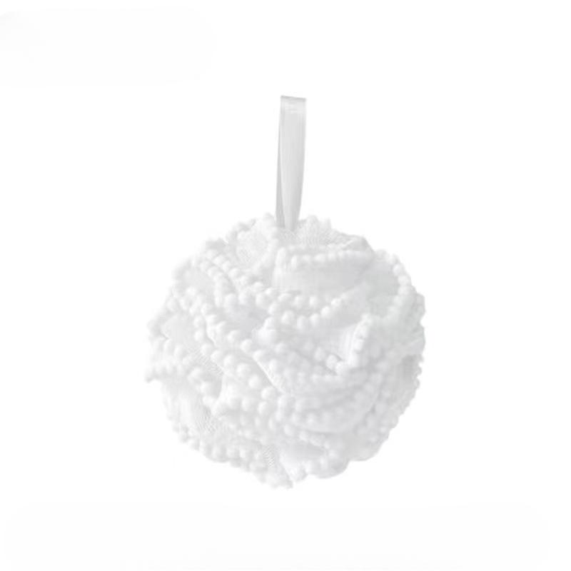 

PE Exfoliating Bath Sponge Set - Gentle Bath Sponge, Durable, Odorless, Enhancing The Cleaning Experience білий