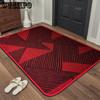 Entrance Door Mat Dirt Resistant Floor Mat Chinese Style Entrance Door Mat Thickened Anti Slip Foot Mat