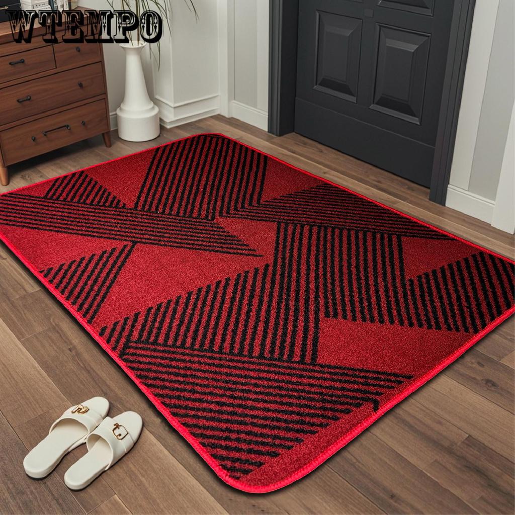 Entrance Door Mat Dirt Resistant Floor Mat Chinese Style Entrance Door Mat Thickened Anti Slip Foot Mat