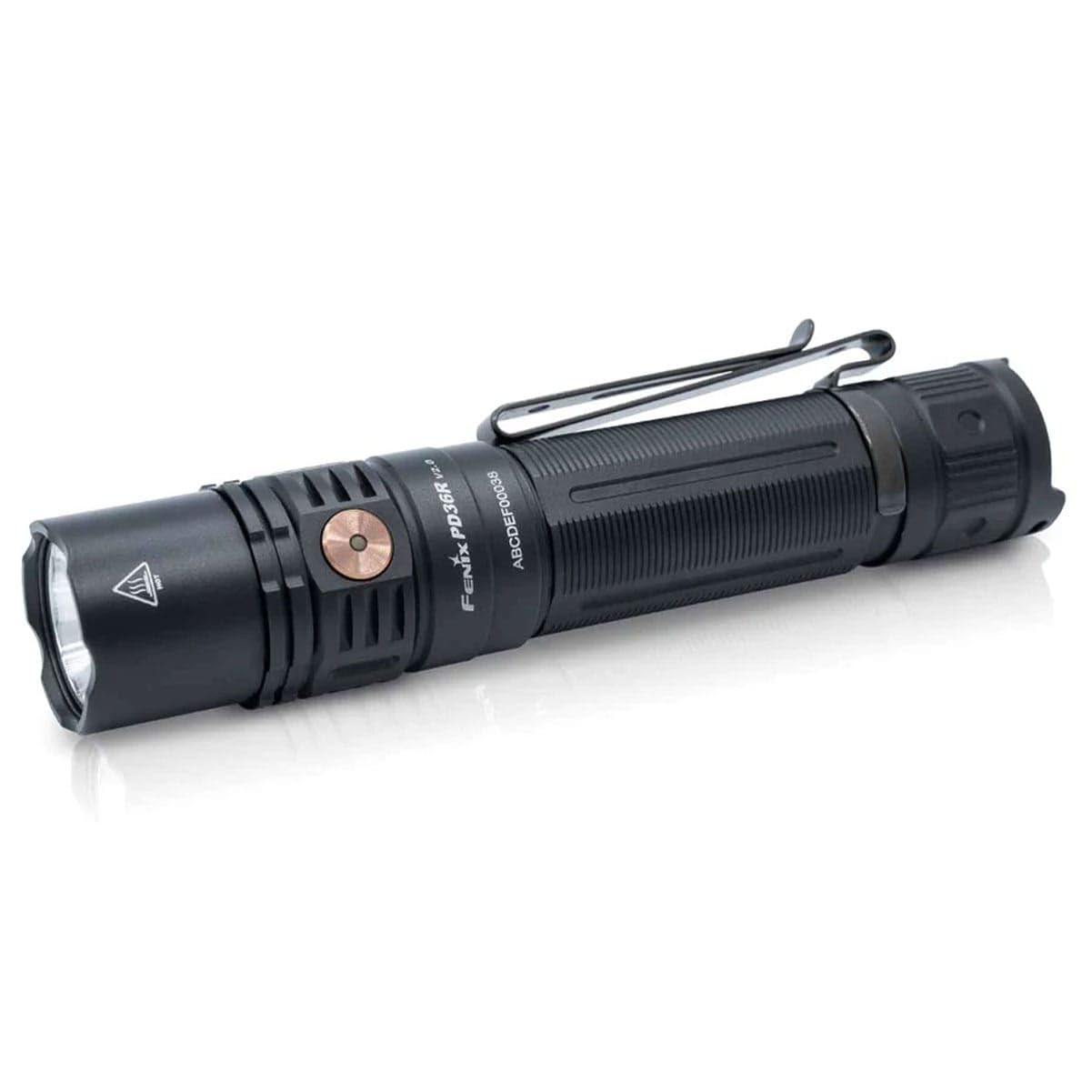 

Fenix PD36R Max 1700 Aluminum IP68 Dustproof and for and Police Use V2.0 Flashlight, Lumens, USB-C Rechargeable, Alloy, Waterproof, Tactical, чёрный