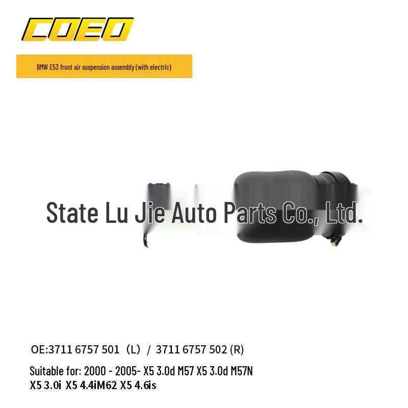 Compatible Air Shock Absorber L/R for BMW X5 E53 (Part #37116757501/37116757502)