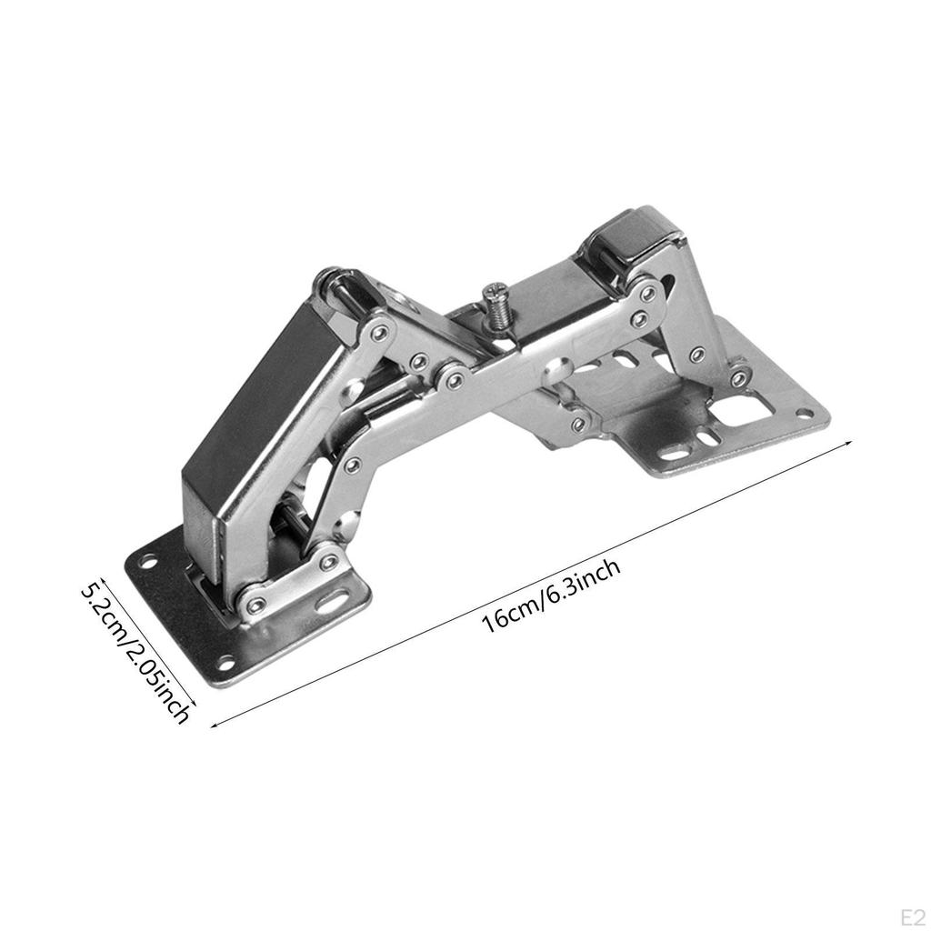180 Degrees Hinge Kitchen Cupboard Doors with Screws Full Cover Thickened Heavy Duty