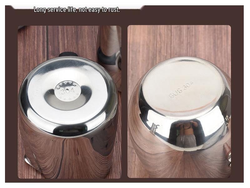 304 Stainless Steel Long Handle Latte Art and Frothing Pitcher (300-950ML)