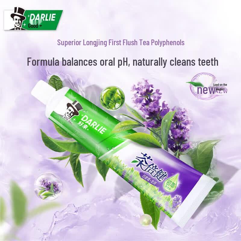 Darlie Tea Plus Longjing Thyme Toothpaste Twin Pack