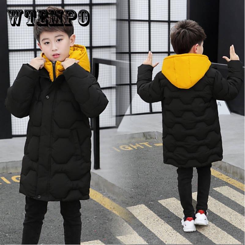 

Зимняя одежда для мальчиков, сохраняет тепло, детское осенне-зимнее пальто, плотная хлопковая куртка