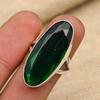 Adorable Chrome Diopside Gemstone Handmade 925 Solid Sterling Silver Jewelry Ring For Women