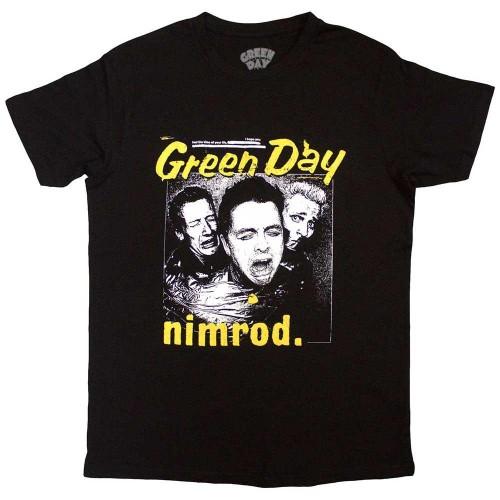 Green Day Unisex Adult Yellow Pick - Nimrod T-Shirt