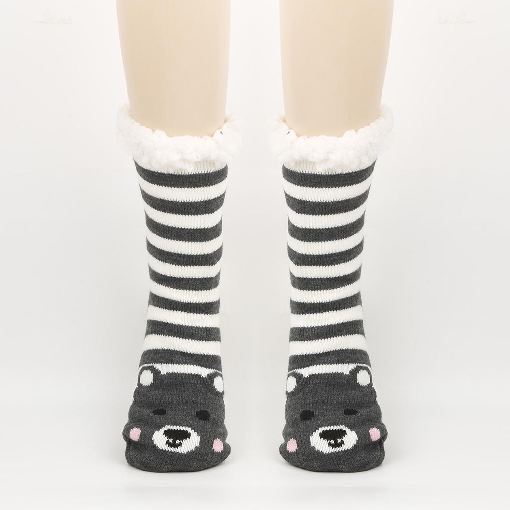 Women's Cartoon Socks, Floor Socks, Adult Plush Snow Socks, Sleep Socks, Carpet Socks, Slippers Socks