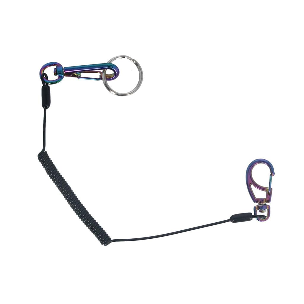 SK11 Safety Load for Preventing Tools from Falling or Getting Cord, 0.5kg Capacity, 350-1050mm, Black/Rainbow, Lost. SPD-SC05RIP