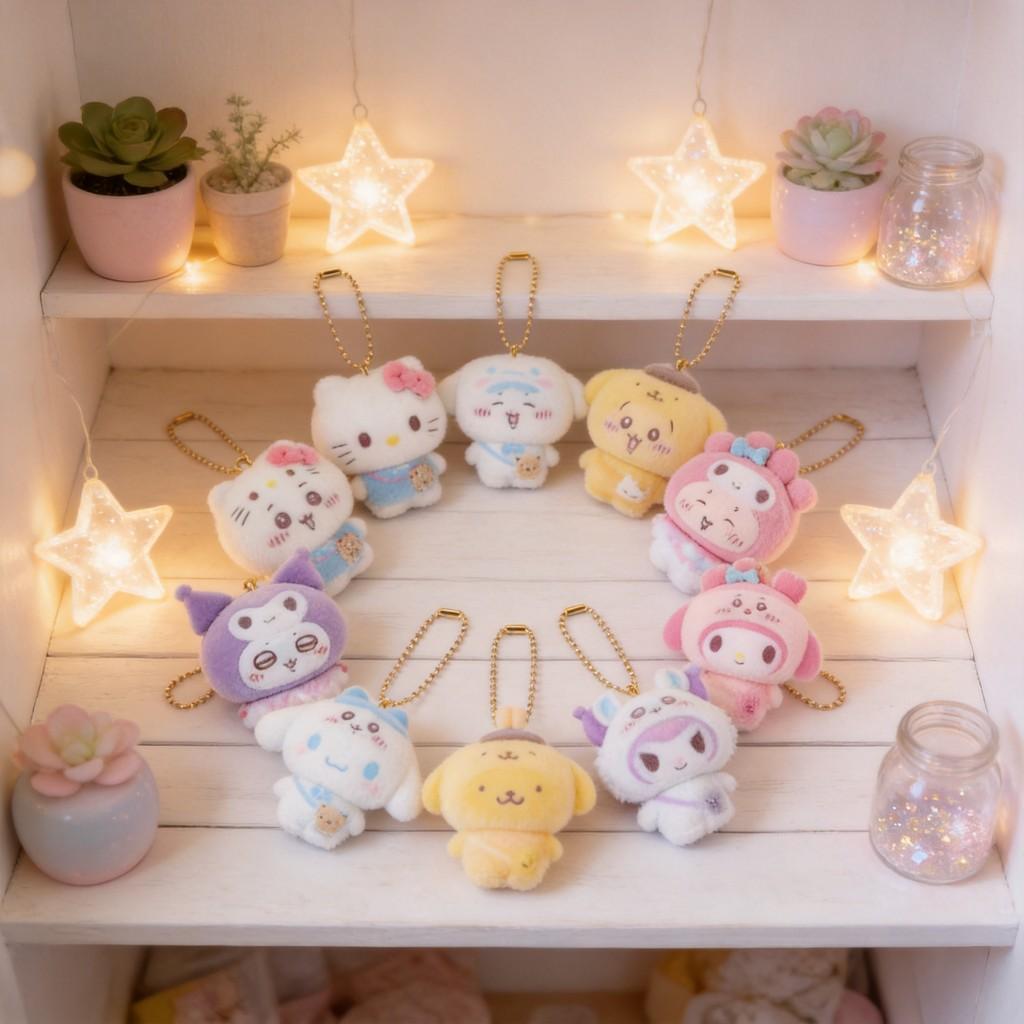 Chiikawa Plush Keychain With Velvet Material For Collectors And Giftgiving