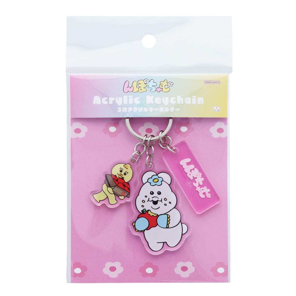 Канцелярские товары Sunstar Npochamu Тройной кролик в Npochamu B S8345830 Брелок, Акрил, Трусики, Канцелярские товары, Узор,