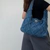 New Vintage Commuter Bag High-end Niche Fashion Versatile Trendy Korean Style Denim Canvas Bag Women's Shoulder Bag