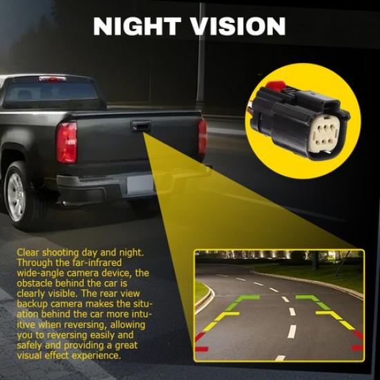 Rear View Backup Camera For Chevrolet Colorado 2015 2016 2017 2018 - EK