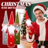 Gnomes Bottle Cover Christmas Wine Cover Santas Claus Bottle Bags Swedish Gnomes Topper For Home Christmas Decorations