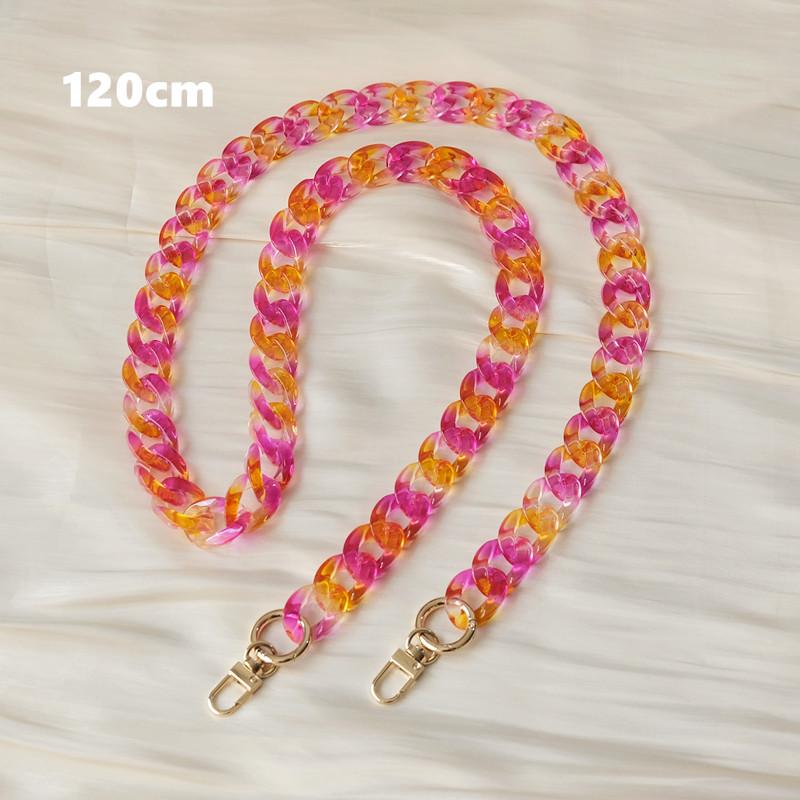 Nové príslušenstvo k telefónu Odnímateľné časti Retiazka Candy Crossbody Živica Luxusný remienok Ženy Puzdro na telefón Retiazky na akrylové rameno