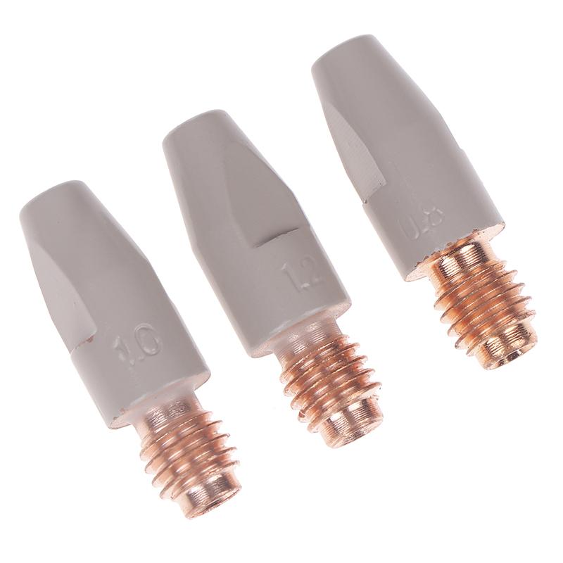 Mig 36Kd Sveisekontaktspisser Belegg Beskytt 30Mm M8 Gassdyse Spiss 0.8/1.0/1.2Mm Mig Sveisepistol Sveiseverktøy Deler
