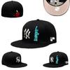LA Dodgers Baseball Cap Unisex Embroidered Flat Brim Hip Hop All Sizes