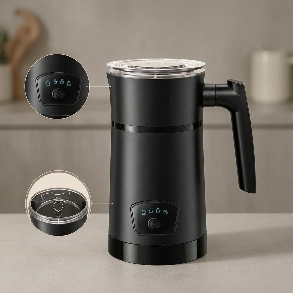 Electric Milk Frother Multi-Function Automatic Countertop for