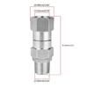 Durable Rustproof Kink Free 3/8'' NPT Male Thread Fitting/M22 14mm Swivel Joint