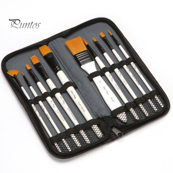 

1 набор многофункциональных кистей для рисования ручной работы с мягкой головкой, деревянная кисть для рисования для ребенка белый