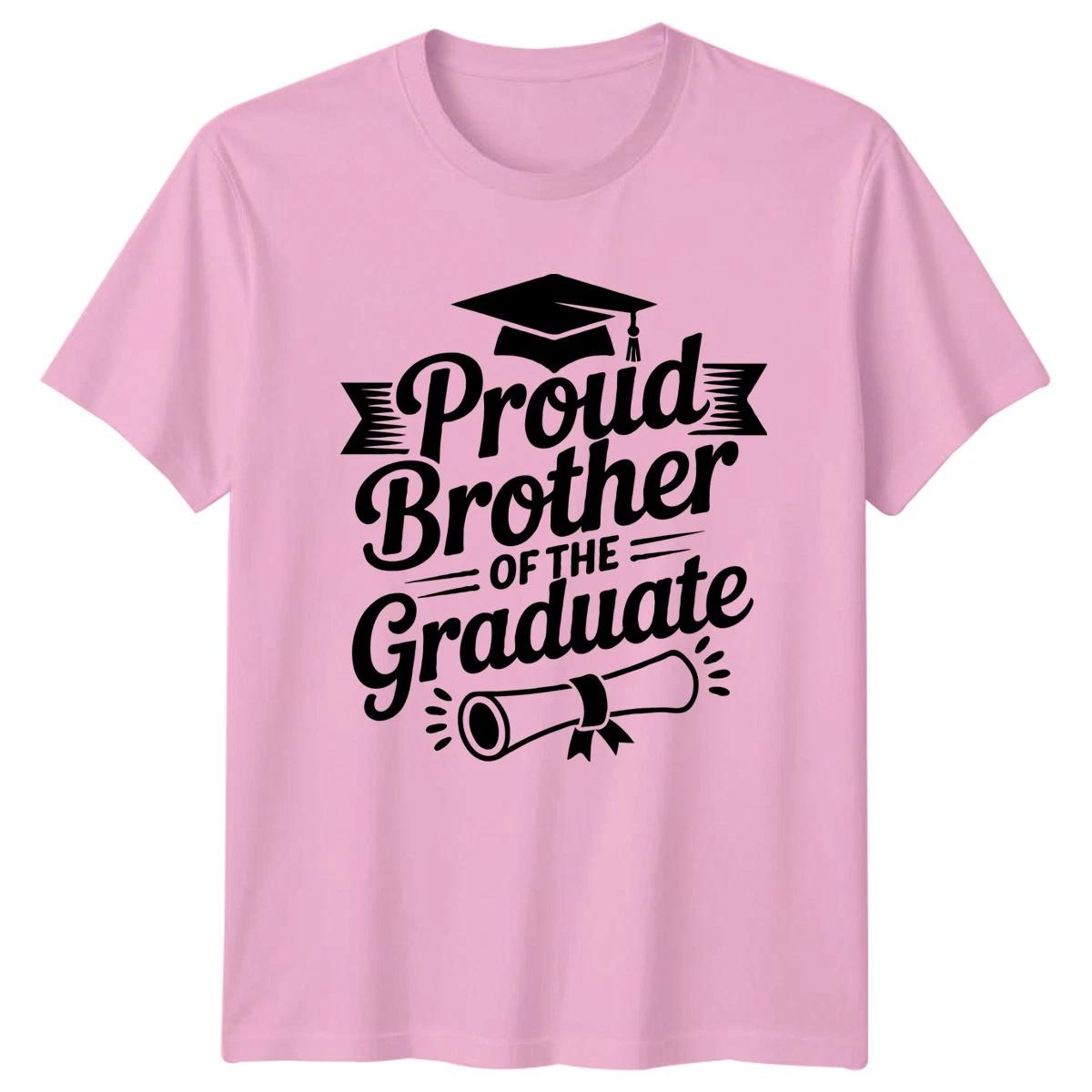 Proud Brother Of The Graduate Mens T Shirt Family Graduation Gift For Him2 2XL