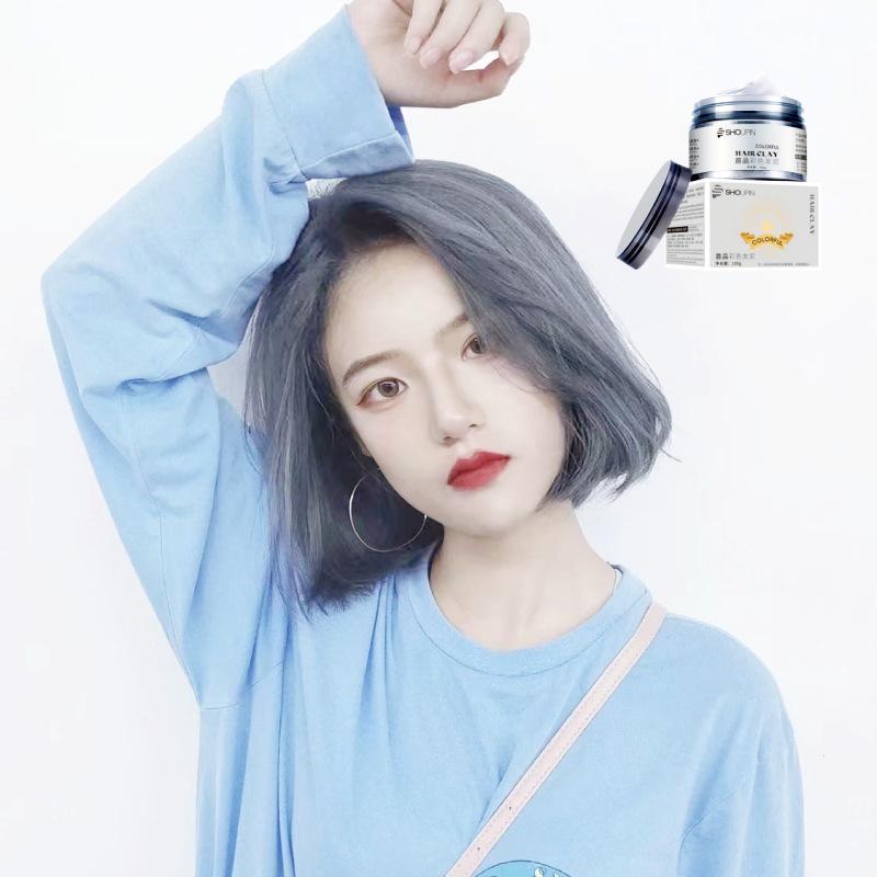 Grandma Grey Hair Clay: Silver Grey Soft Hair Wax for Men & Women, Multi-Color Options for Shaping and Styling