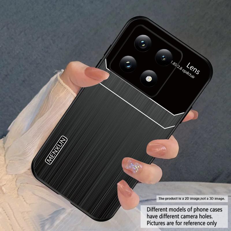 Brauner vertikaler Streifen Für Xiaomi Poco X7 M7 Pro 5G M5 X4Pro 4 M6 4G C65 C75 F6 F5 X6 5 7 X5 F7 Ultra M5S M4Pro 5G weiche Handyhülle