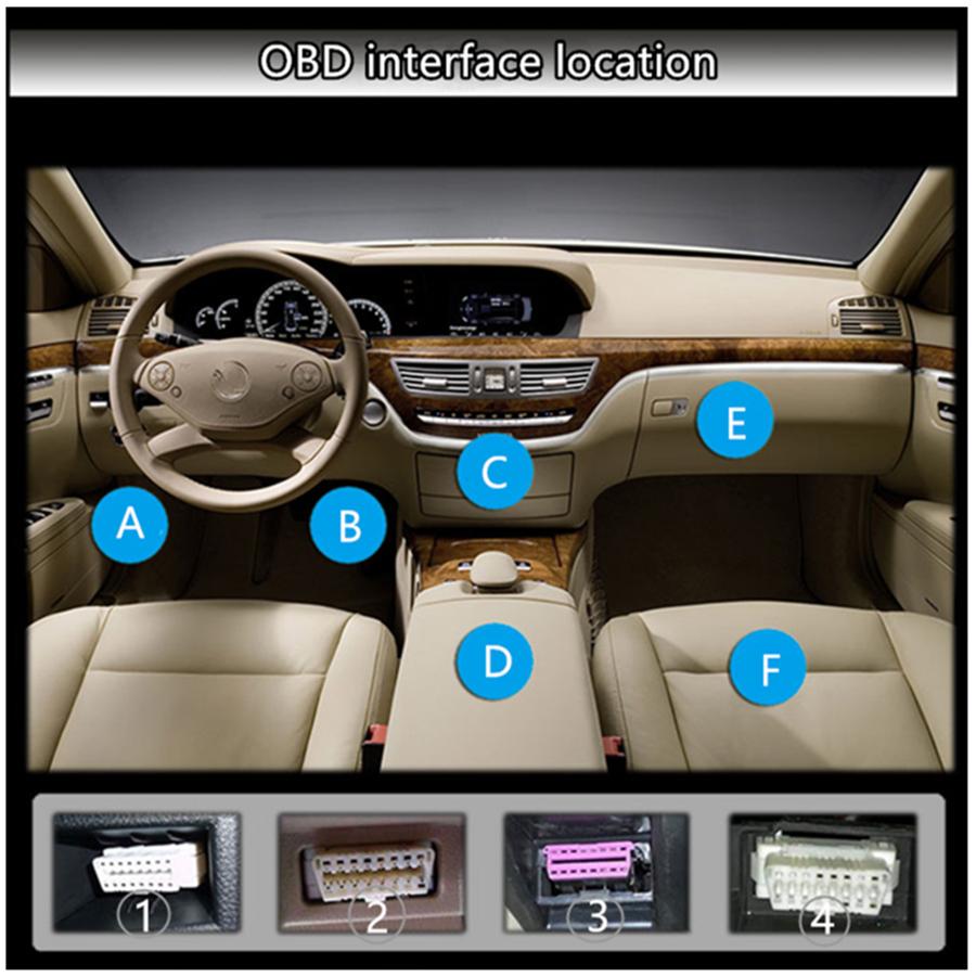 English Version Car Hd Digital Turbocharger Speed Oil Pressure Gauge