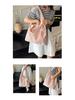 Korean Style Minimalist Large Capacity Printed Shoulder Tote Bag for Women