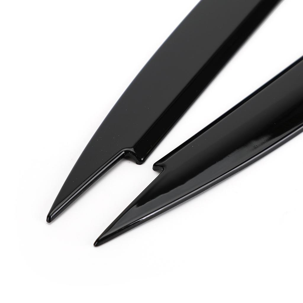 Frontscheinwerfer Augenlid Augenbrauen Abdeckung Zierleiste Schwarz Für VW Golf MK7 Golf R GTI GTD