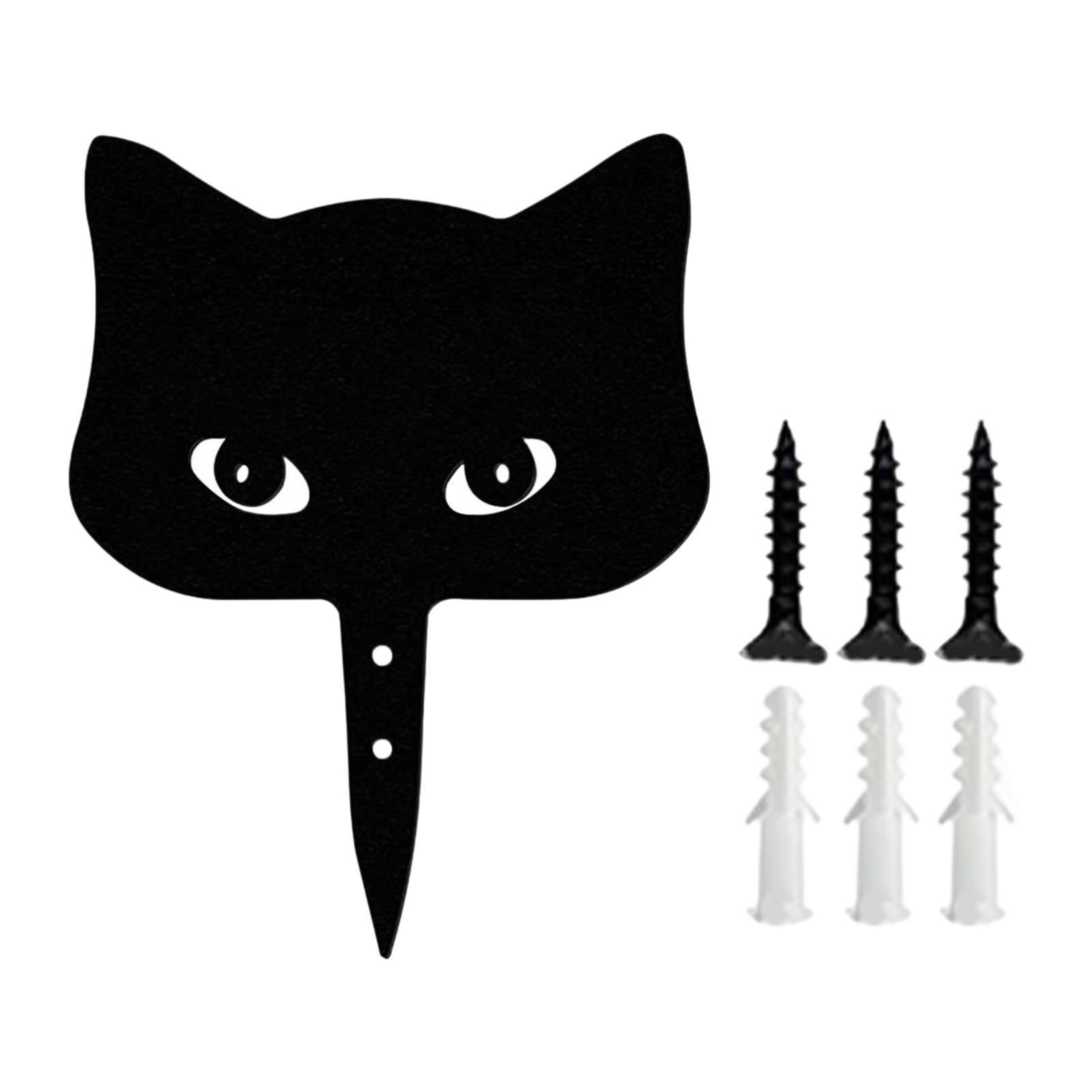 Кошачий колышек Садовый декор, Орнамент-знак для двора, Подарок, Наружное украшение, Газон