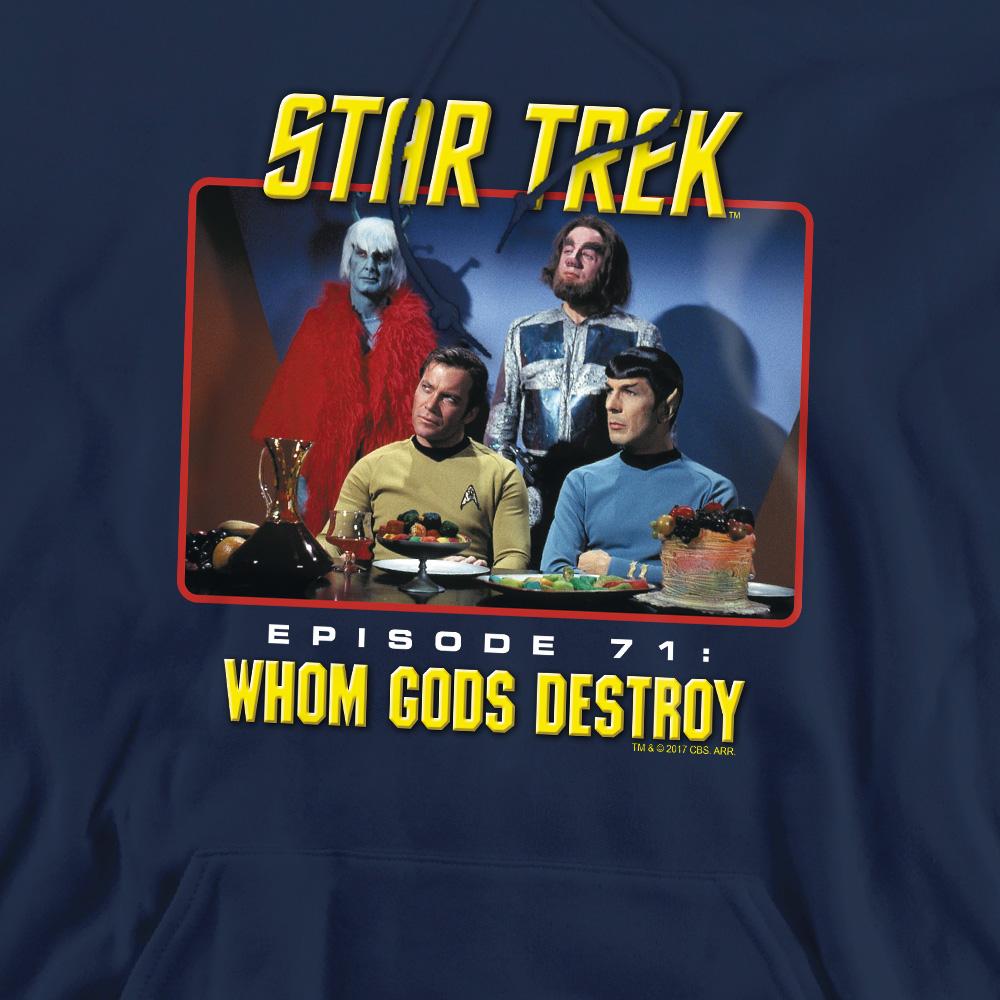 STAR TREK Mens Episode 71 Hoodie