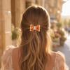 Plastic Bow Hair Clips Magnetic Closure Hair Barrettes New Hair Styling Clips  Women Hair Decor