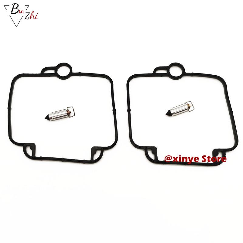 Motorcycle carburetor repair kit floating needle gasket parts for SUZUKI GS500E DR350 DR250S/SE GSX1100 Mikuni BST33 BMW F650
