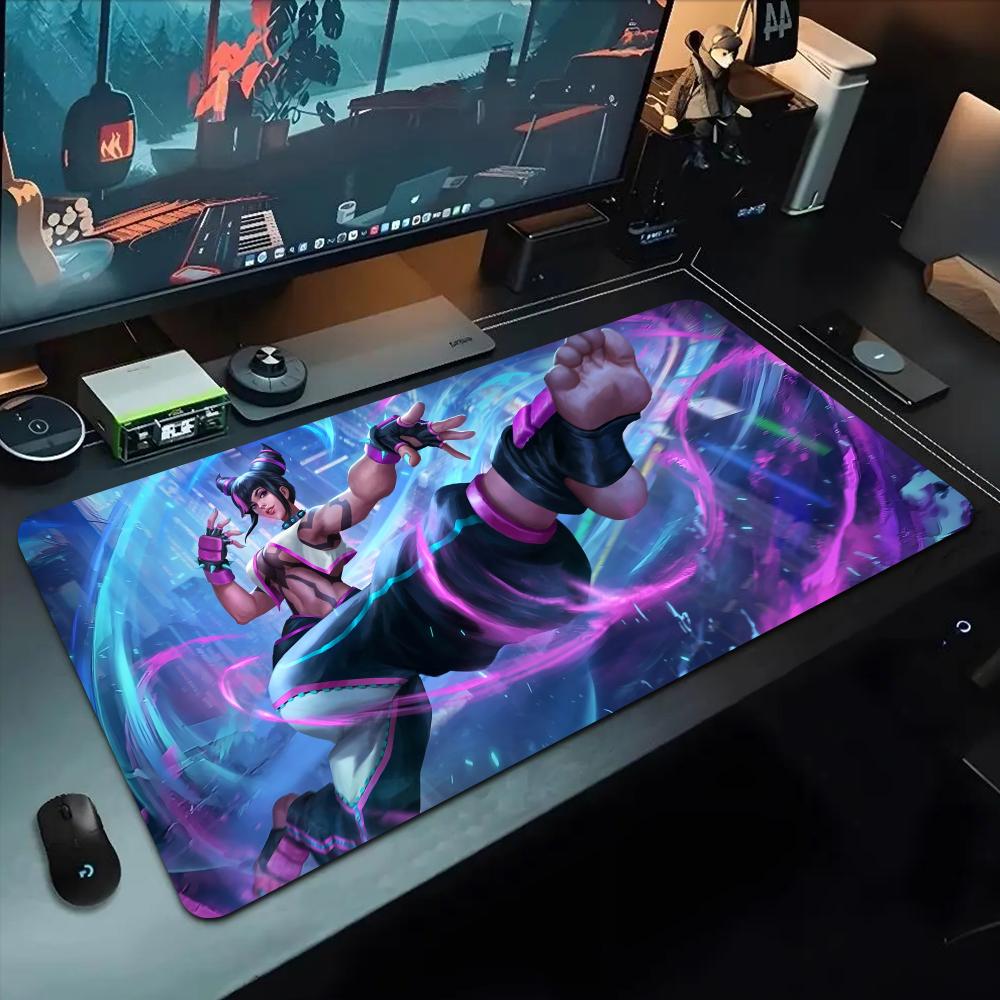 juri han Mouse Pad 500X1000 mm Large Gaming Mousepad Gamer XL Rubber Otaku Keyboard Pad Laptop Desk Mat
