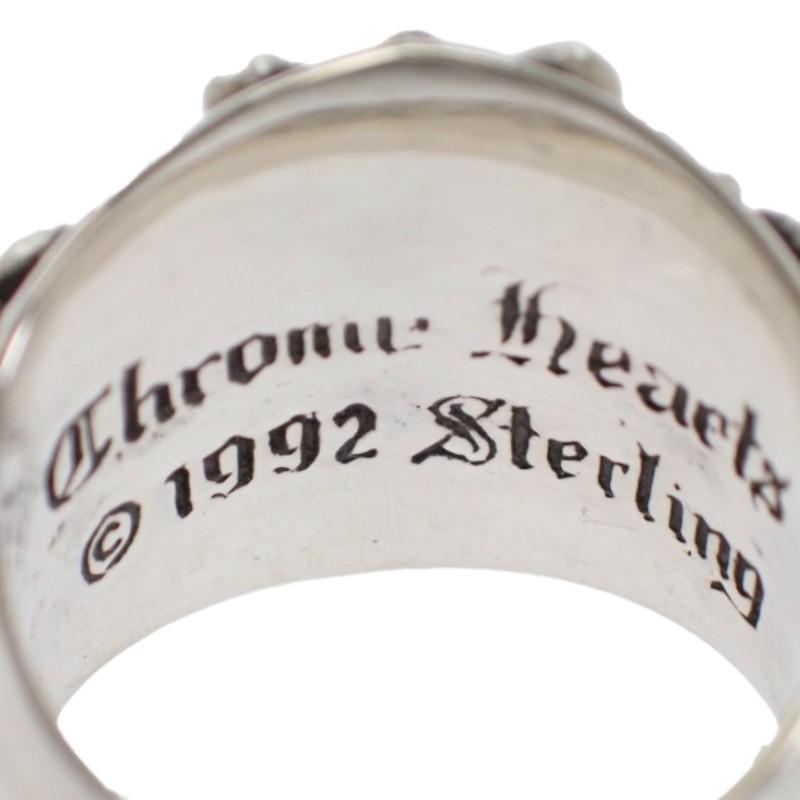 CHROME HEARTS  #17(JP Size) ring Silver925 mens