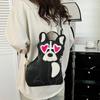 Dog Fun Bag For Lady Girls 2026 Spring Versatile Crossbody Bag High Quality Pu Leather Bag Handbag Femme Casual Cartoo Backpack