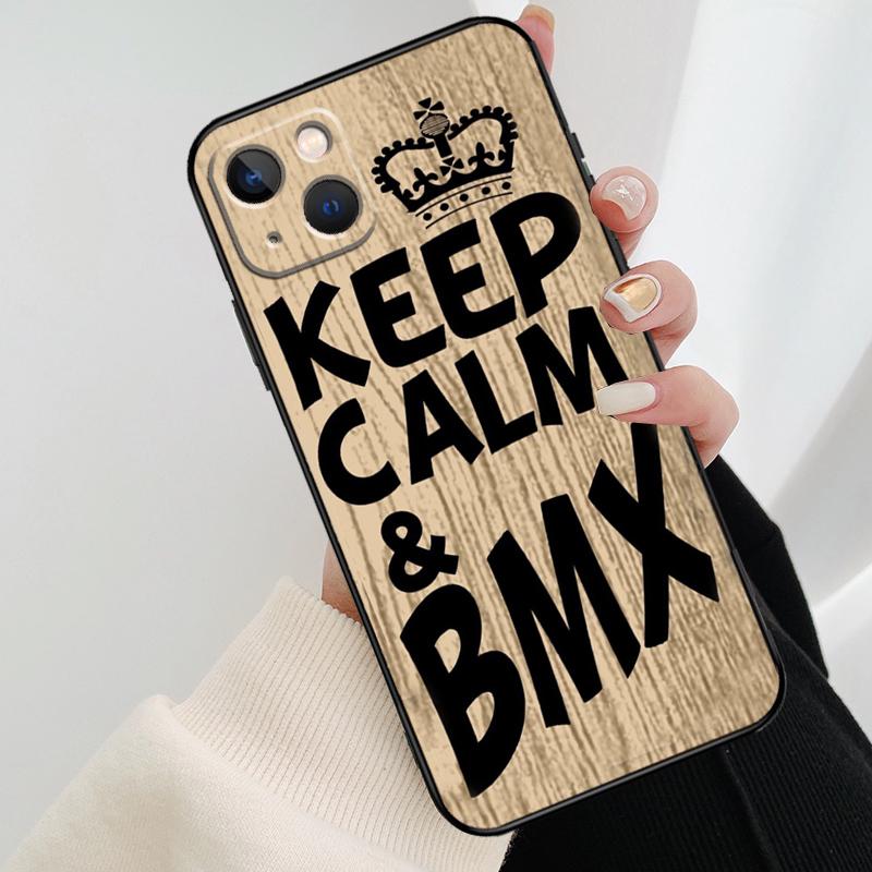 Love BMX Bike Sports Phone Case For iPhone 17 Pro Max 15 14 13 11 12 16 Pro Max mini 15 16 Plus 16e 17 Air Cover