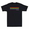 Gay Pride Rainbow Equality Funny Gift T-Shirt Short Sleeve Top Cotton Black Tee Unisex T-Shirt