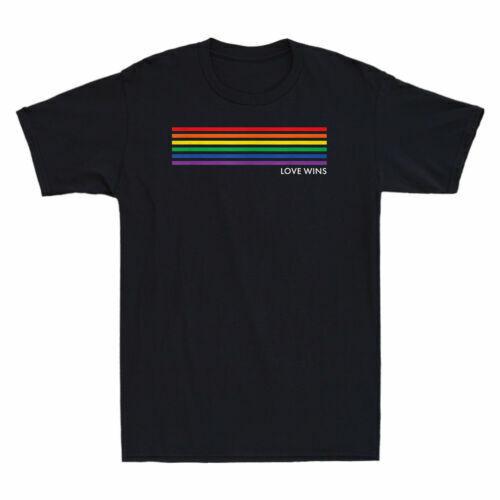 

Gay Pride Rainbow Equality Funny Gift T-Shirt Short Sleeve Top Cotton Black Tee Unisex T-Shirt XXXXL
