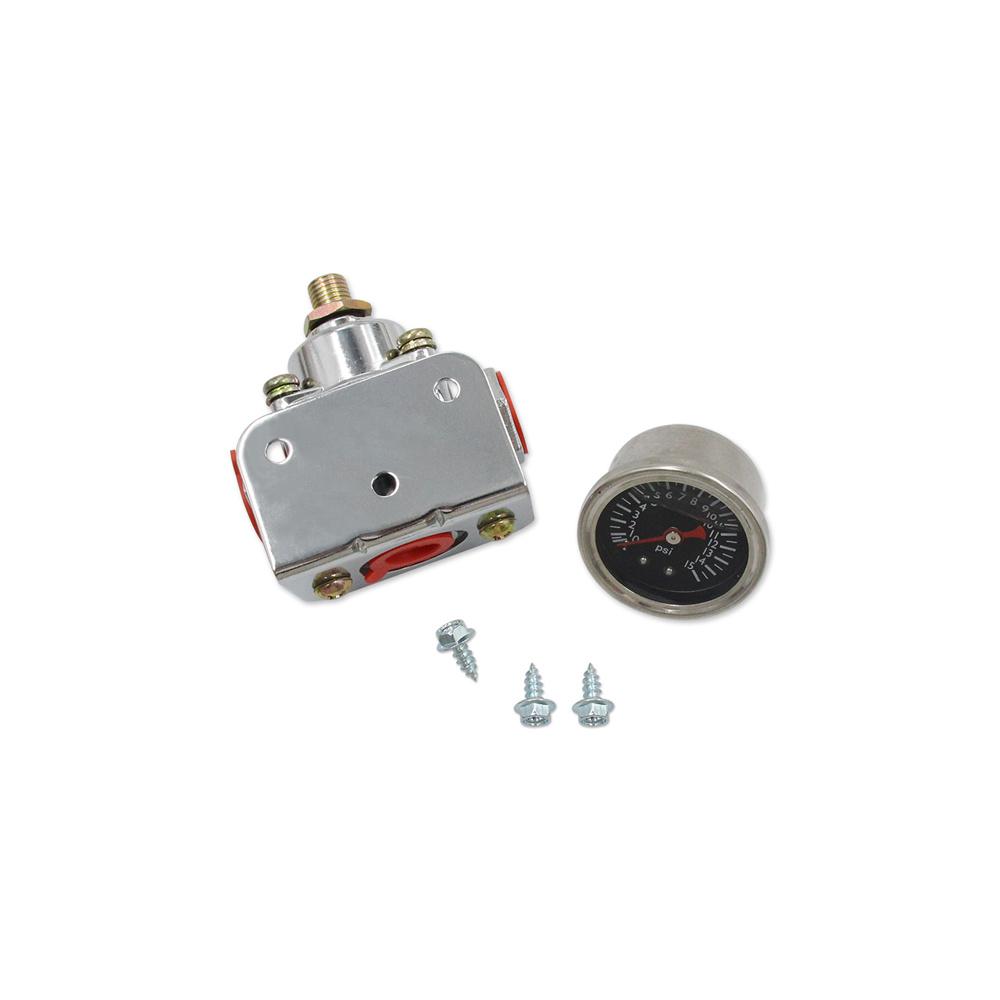 

Регулятор давления топлива для карбюратора 1-4 PSI порт 3/8 дюйма NPT (1 вход, 2 выхода)