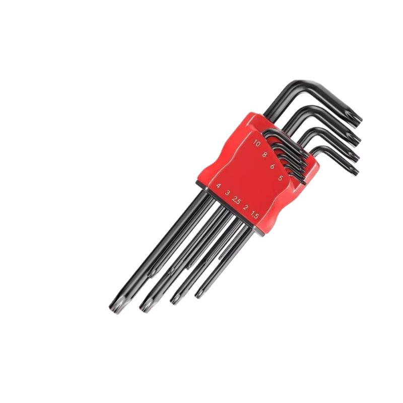 Extended Black Diamond Star T50 Hex Key & 5-Petal Hex Socket Wrench Set