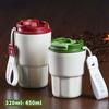 Frosted Insulated Cup Large Capacity Double Drink Cup Luxury Coffee Cup  For Home Work