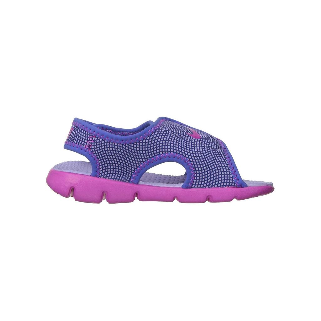 Nike Sunray Adjust 4 Cushioning Breathable Low Top Toddler Shoes Fuchsia Infant And Toddler 386521-504
