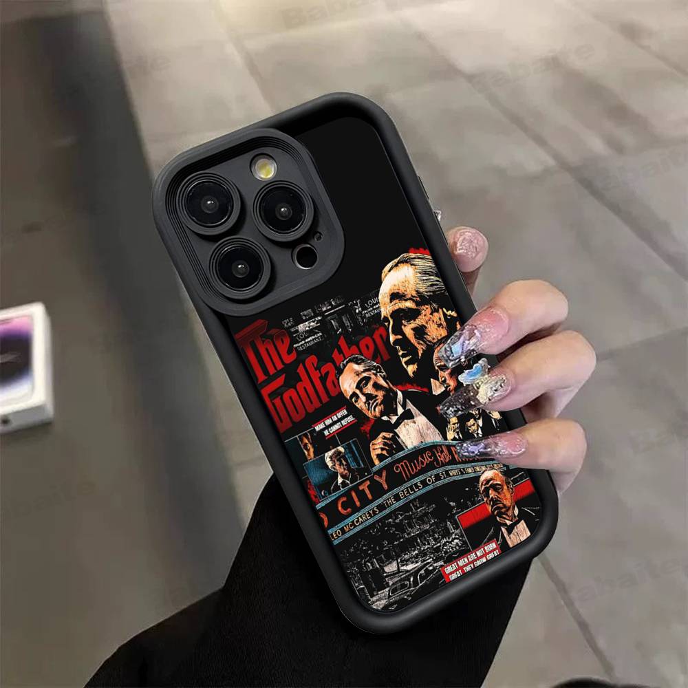 Cool The Godfather Movie Phone Case For iPhone 16 15 14 Plus 13 12 11 17 Pro Max Pro Soft Cover