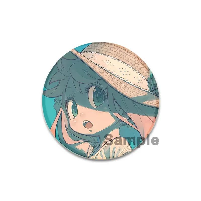 32/44/58mm SPY X FAMILY Enamel Pin Cute Anime Brooches Anya Forger Cute Head Lapel Pins Cartoon Badge Backpack Hat Jewelry Accessories Gift