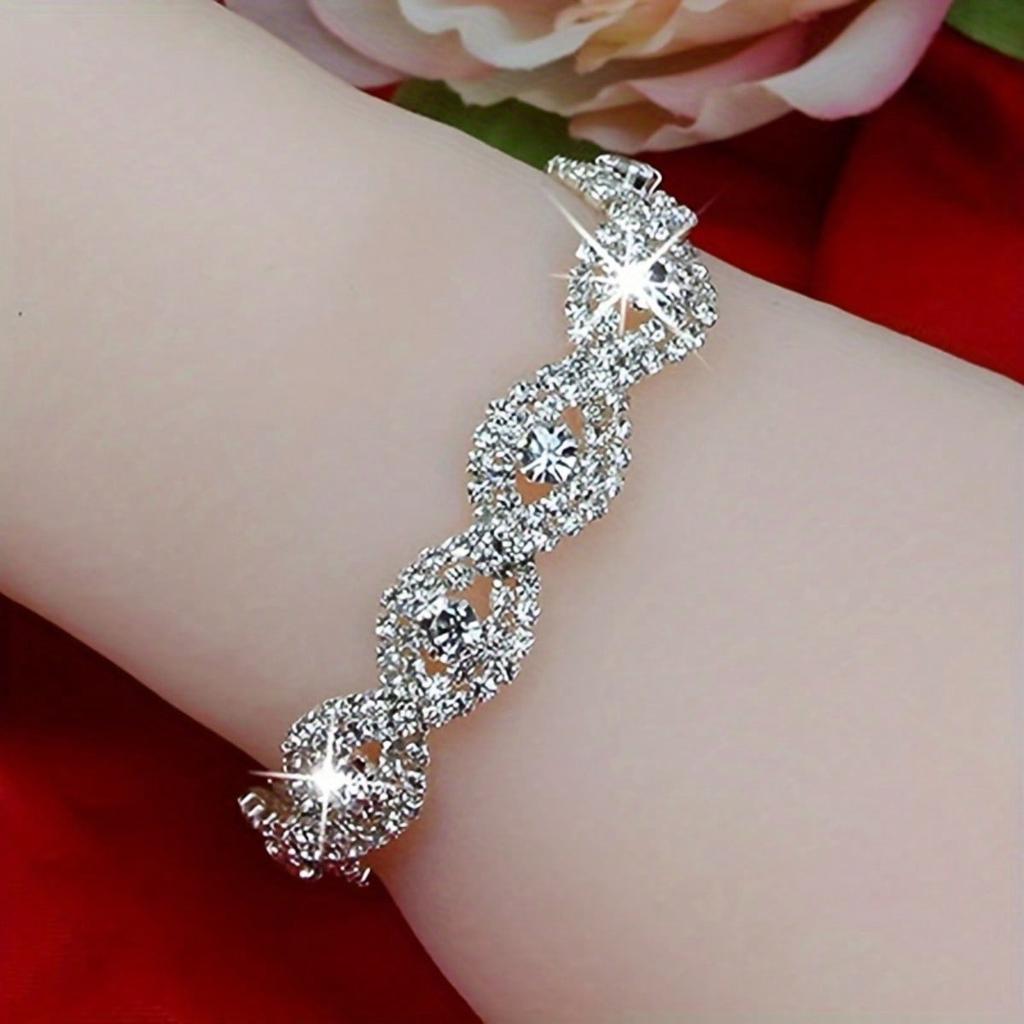 1pc Elegant Unlimited Bracelet - Perfect Valentine's Day Gift for Women, Creative Jewelry Gift, Birthday Gift