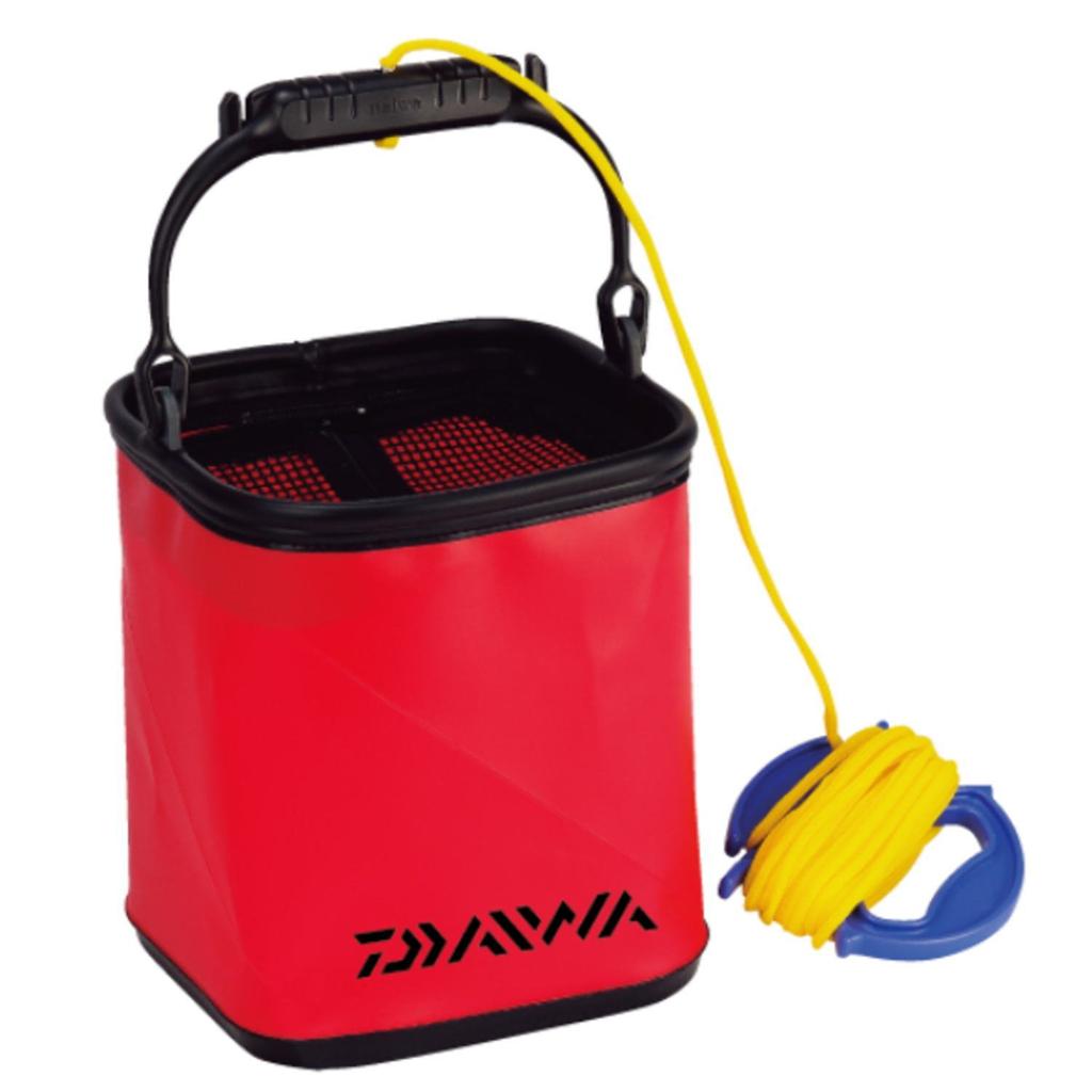 DAIWA Utilizing Water Bucket Red M-21CM(H)