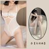 Sexy Lingerie Sexy Onesie Women's Steel Rims Gather Lace Seduction Pajamas Uniform Open Crotch Hollow Lace