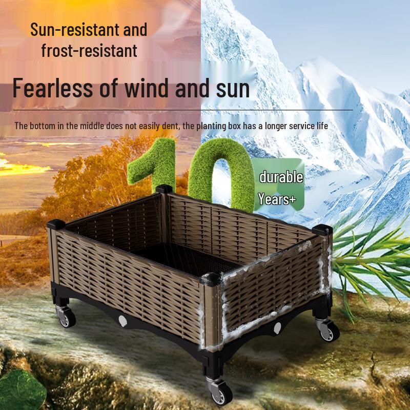 Original Starting Point Mobile Outdoor Planter Box